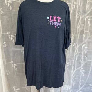 XL "Let Them" Graphic Tee, NWOT